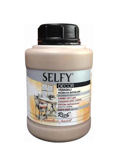 Rich Selfy Decor Vernikli Boya 1250 Cc 12856 Latte