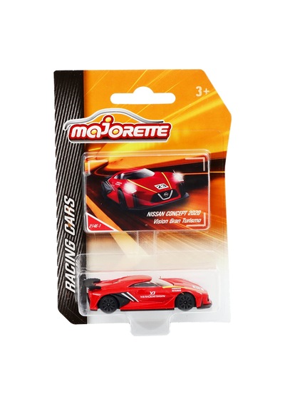 Racing Cars Majorette Nissan Concept 2020 Vision Gran Turismo Tekli Arabaları 1:64 Oyuncakları Model
