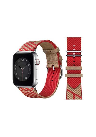 Apple Uyumlu  Watch 42mm Krd-51 Hasır Kordon