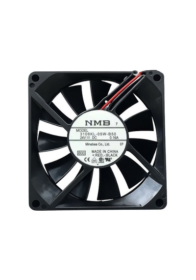 Nmb 3106kl-05w-b50 Dc Soğutma Fanı 24v Dc 80x80x15 Mm - Bilyalı İnce Aksiyel Fan