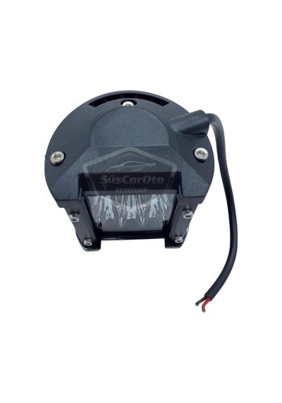 Şüscaroto Aksesuar Off Road Led Lamba Delici Beyaz Kare Sis Farı Projektör 45w 12 Led Metal Çalışma Lambası 1 Ad