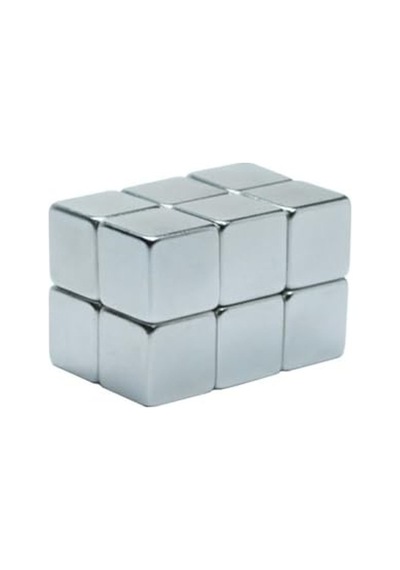 10 Adet 10x10 Mm Güçlü Neodyum Mıknatıs Seti