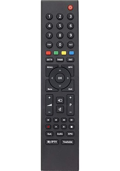 WEKO KL BOTECH LCD LED  MYIPTV/YOUTUBE TUŞLU TV KUMANDA
