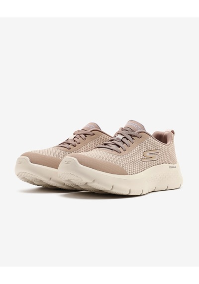 Skechers Go Walk Flex Kadın Bej/mor Yürüyüş Ayakkabısı 125515tk Tplv Bej