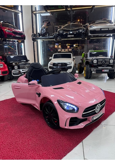 Poyraz Akülü Aşiret Paket Akülü Araba Özel Plaka 12v Pembe