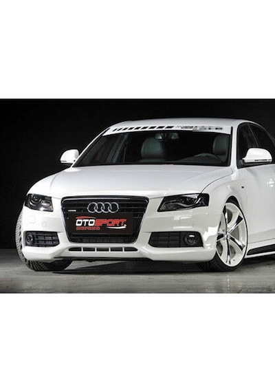 Audi A4 B8 Ön Tampon Eki Fiberglass Boyasız