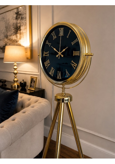 Gold Premium Aynalı Tripod 150 X 45 Cm Ayaklı Saat Diğer