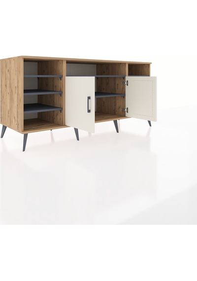 Kronos Konsol 8 Raflı 2 Kapaklı 176x59x83 Çam-aytaşı/antrasit Aytaşı/antrasit Kronos Konsol 8 Raflı 2 Kapaklı 176x59x83 Çam-aytaşı/antrasit Aytaşı/antrasit