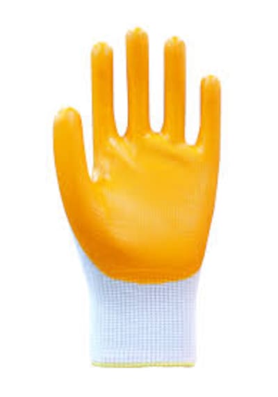 Beybi Pn10 Polyester Örme Nitril Eldiven 12 Adet