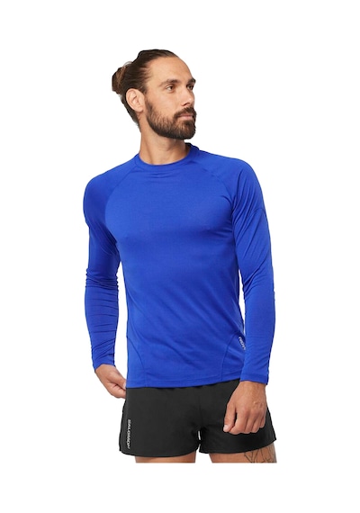 Salomon Cross Run Ls Tee M 19734 Lacivert