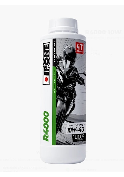 Ipone R4000 Scoot 10w-40 Motor Yağı Esterli Yeni Seri 1 Litre