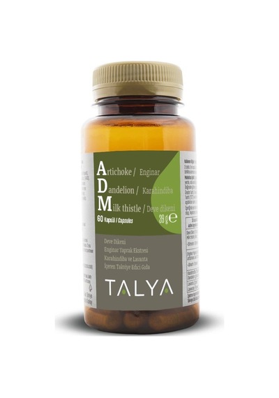 Talya Adm Artichoke Dandelion Milk Thistle 60 Kapsül