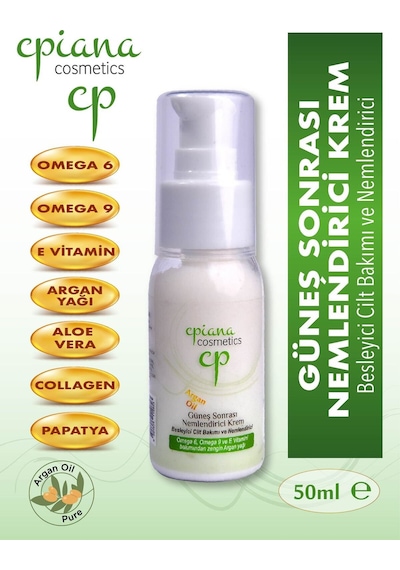 Cpiana Güneş Sonrası Krem Argan Yağlı 50ml