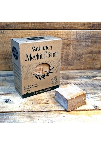 Sabuncu Mevlüt Efendi Saf Zeytinyağlı Defne Parçacıklı Sabun 1 KG