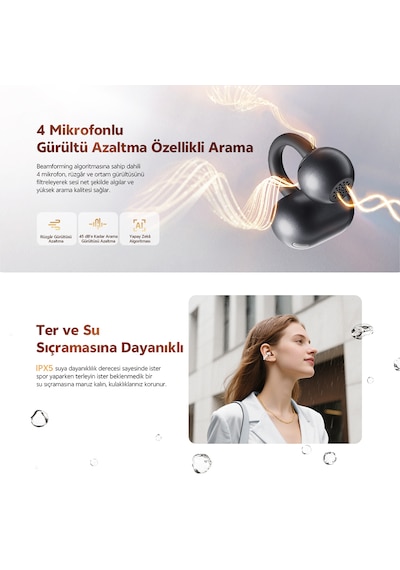 Qcy C50 Crossky Bluetooth 6.0 Kulakiçi Kulaklık