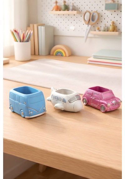 Joy Ride Masaüstü Çok Amaçlı Dekor Seti 3 Lü Set