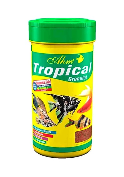 Ahm Tropical Gran.food 1000 Ml Balık Yemi