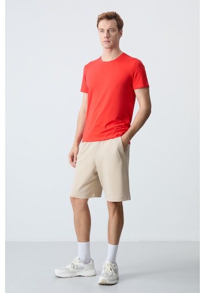 Air Jones Tommy Life Bej Pamuklu Kalın Yumuşak Dokulu Standart Fit Basic Erkek Şort - 81278 Bej Air Jones Tommy Life Bej Pamuklu Kalın Yumuşak Dokulu Standart Fit Basic Erkek Şort - 81278 Bej