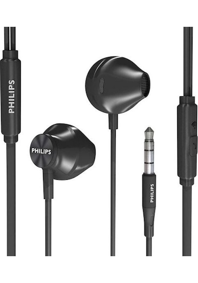 Phılıps Taue101Bk Kulak İçi Mikrofonlu Kulaklık-Siyah
