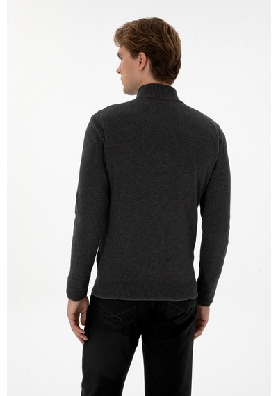 U.s. Polo Assn. Erkek Antrasit Melanj Hırka Triko 50307740-vr081 Antrasit Melanj U.s. Polo Assn. Erkek Antrasit Melanj Hırka Triko 50307740-vr081 Antrasit Melanj
