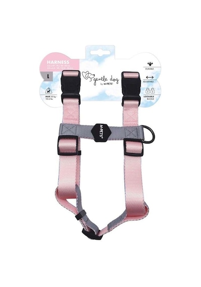 M-pets Gentle Köpek Göğüs Tasması Pembe L Pembe