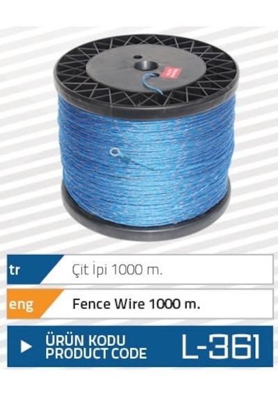 Gnc Elektrikli Çit İpi 1000 Metre