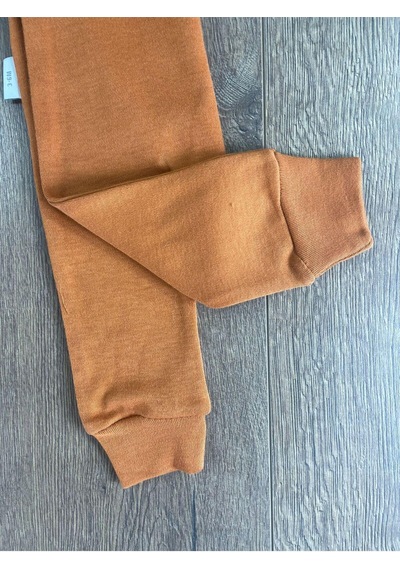 2d2b Hello Friends Alttan Çıtçıtlı Bereli Unisex 3lü Bebek Takım Kahverengi