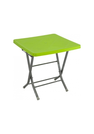 Mandella 80x80 Katlanır Ayaklı Masa Yeşil Diğer
