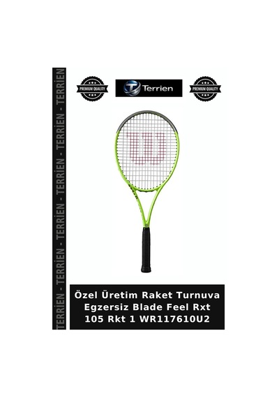Özel Üretim Raket Turnuva Egzersiz Blade Feel Rxt 105 Rkt 1 Wr117610u2