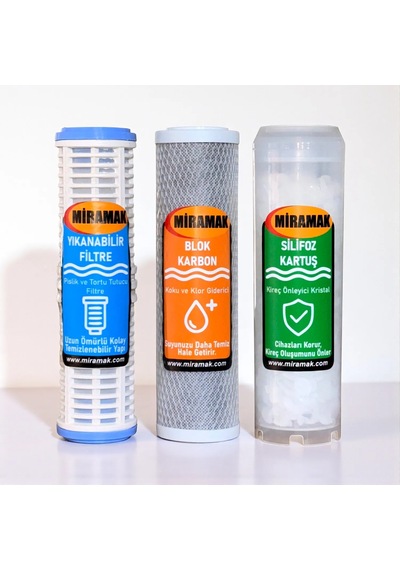 Trio Filtre Yedek Kartuş Takımı Debcd751 Model-debcd751