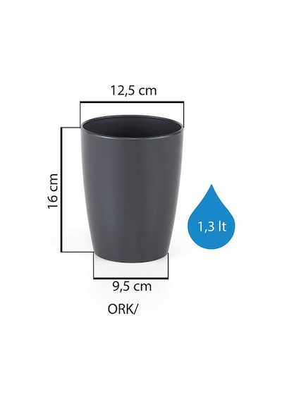 Serinova Orkide Kabı Saksı 1.3 Lt