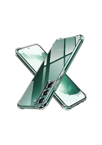 Samsung Galaxy Uyumlu S23 Kamera Korumalı Airbag Antishock Köşe Korumalı Şeffaf Silikon Kılıf