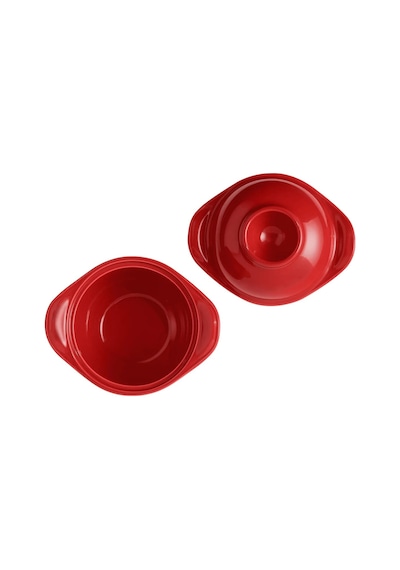 Emile Henry 348409 Kırmızı 11 cm Yumurta/Fırın Kabı