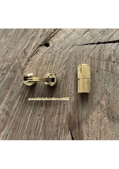 Dmr Pirinç Gizli Akordiyon Menteşe Katlanır Kutu Menteşesi 10mm 2adet