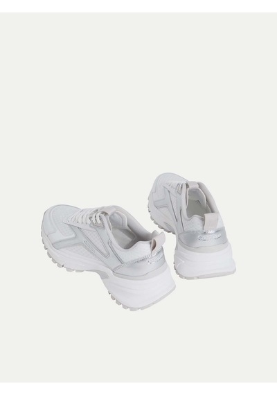 Calvin Klein Hw0hw0314005y Hike Run Ckstripe Mesh Met Kadın Günlük Ayakkabı Beyaz