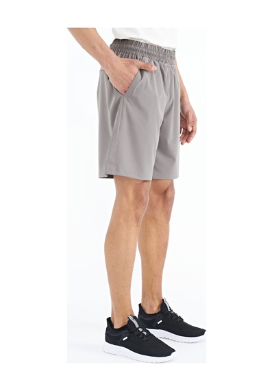 Tommy Life Taş Yan Cep Detaylı Lastikli Erkek Şort - 81238 Taş