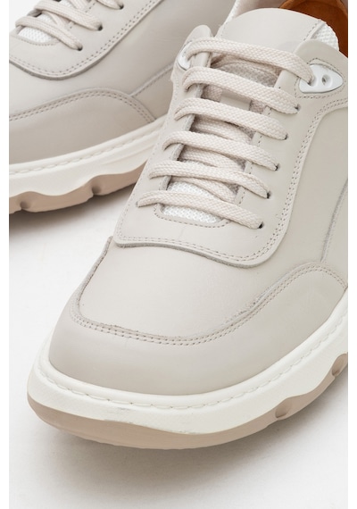 Dericlub Erkek Rahat Taban Comfort Casual Ayakkabı Gerçek Deri Fr 252290 Bej