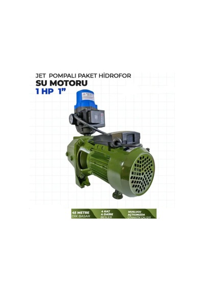 Stilmax Jet Pompalı Otomatik Paket Hidrofor Su Motoru 1 Hp 1''