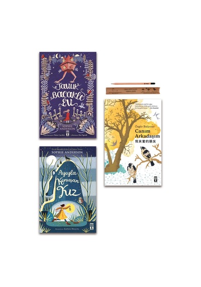 Genç Timaş Ayıyla Konuşan Kız - Tavuk Bacaklı Ev - Canım Arkadaşım Set - 3 Kitap