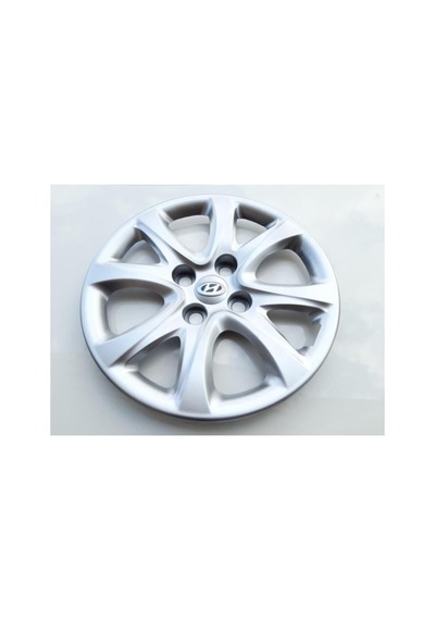 Muyaauto Jant Kapağı 4 Adet - Kırılmaz Esnek 14'' Inç Hyundai Accent Blue İle Uyumlu