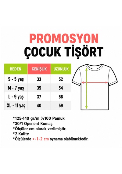 Logonuza Özel 10 Adet Siyah Promosyon Çocuk Tişört - Pamuk Unisex Etkinlik Tişörtü İscanta-bitmeyencom38010 Bk Kurumsal