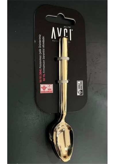 Avcı AVC 957 Klasik Gold Çay Kaşığı 3 Lü