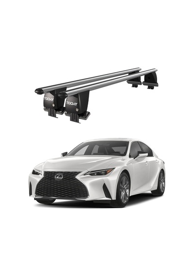 Royal Lexus Is 2013 Ve Sonrası Uyumlu Gri Kilitli Ara Atkı Port Bagaj Tavan Barı