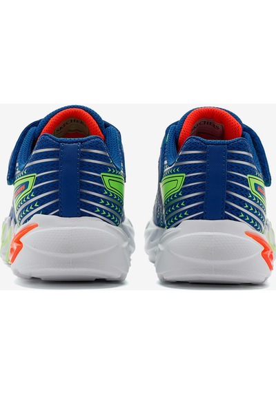 Skechers Flex - Glow Bolt Büyük Erkek Çocuk Mavi Işıklı Spor Ayakkabı 400138l Rymt Mavi