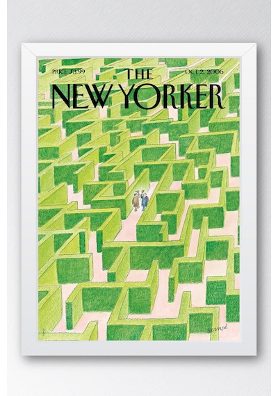 The New Yorker Çerçeveli Tablo October 2 2006