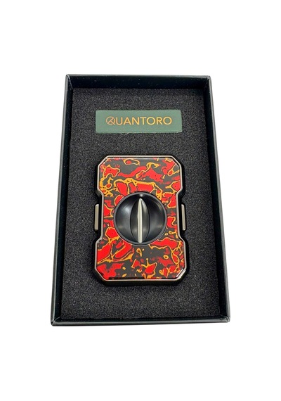 Quantoro Qc-7 Gunmetal Red Black Puro Kesici