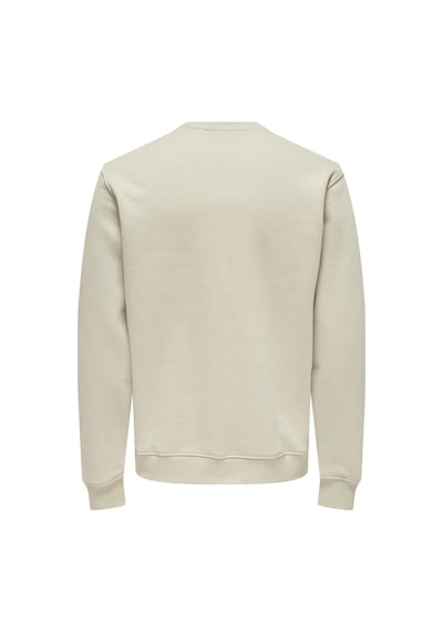 Only & Sons Onscurated Reg Crew Neck Sweat Bej 22030923 Bej