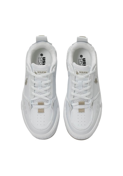 U.s. Polo Assn. Dance Wmn 5fx Beyaz Kadın Sneaker Beyaz-bej Beyaz - Bej U.s. Polo Assn. Dance Wmn 5fx Beyaz Kadın Sneaker Beyaz-bej Beyaz - Bej