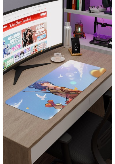 Xiangling Genshin Impact Anime Oyuncu V2 - 70x30 Xl Gaming Mouse Pad Fare Altlığı