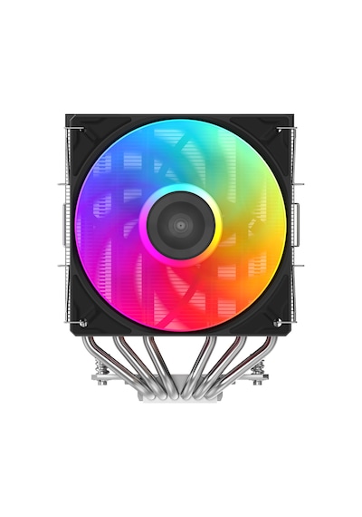 Sama A60l, Black, 2x120mm Argb Fan, Kule Tipi Hava Soğutma, 6 Adet Gelişmiş Nikel Kaplı Bakır Isı Borusu, Cpu Fan Amd Ve Intel Tüm İşlemciler İle  Diğer